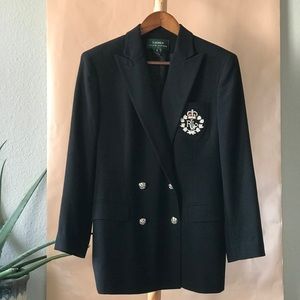 Ralph Lauren Blazer with Embroidered Crest